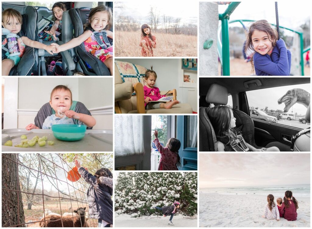 Collage of 365 photo challenge images Natick Massachusetts