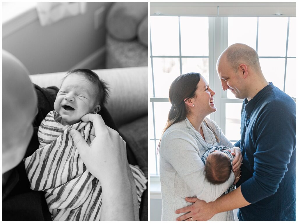 Medway, MA | Newborn and Family Photo Session | Sara Sniderman Photography