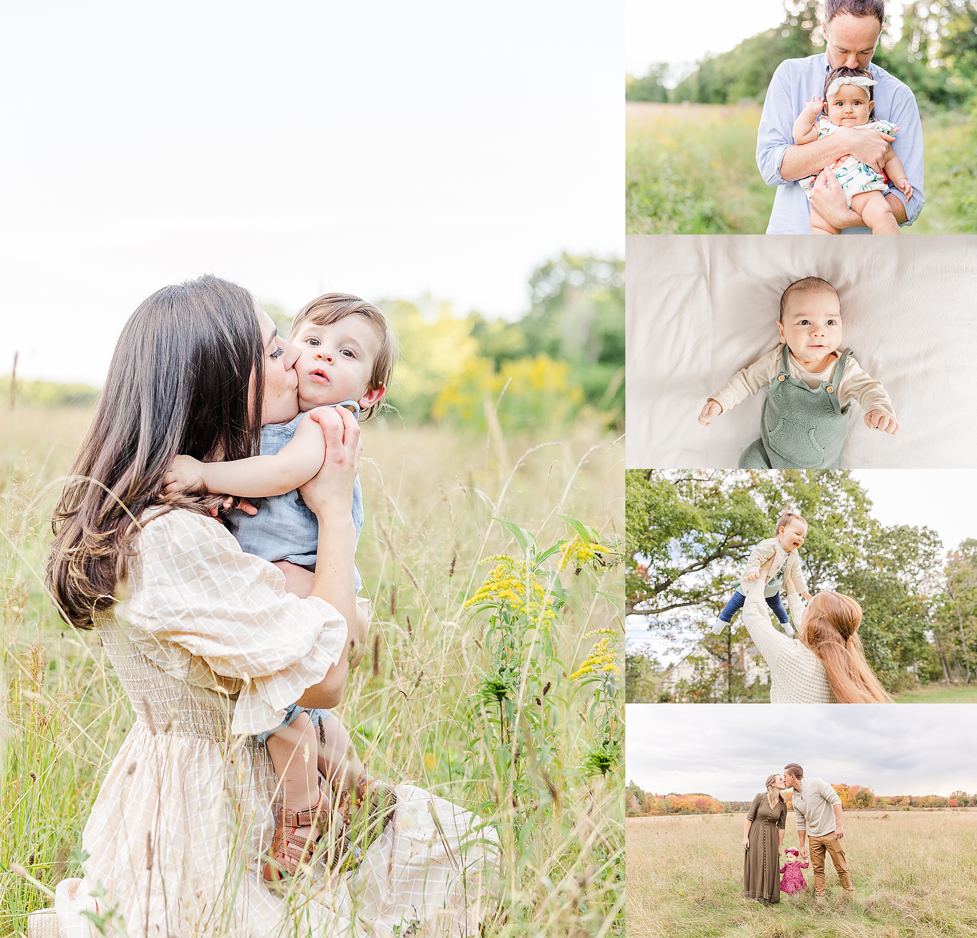 newborn photos with babies age 6-12 months with Sara Sniderman Photography in Natick Massachusetts