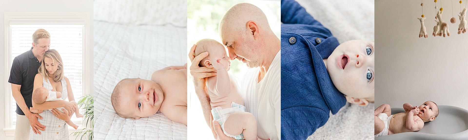 newborn photos with babies age 3-6 months with Sara Sniderman Photography in Natick Massachusetts