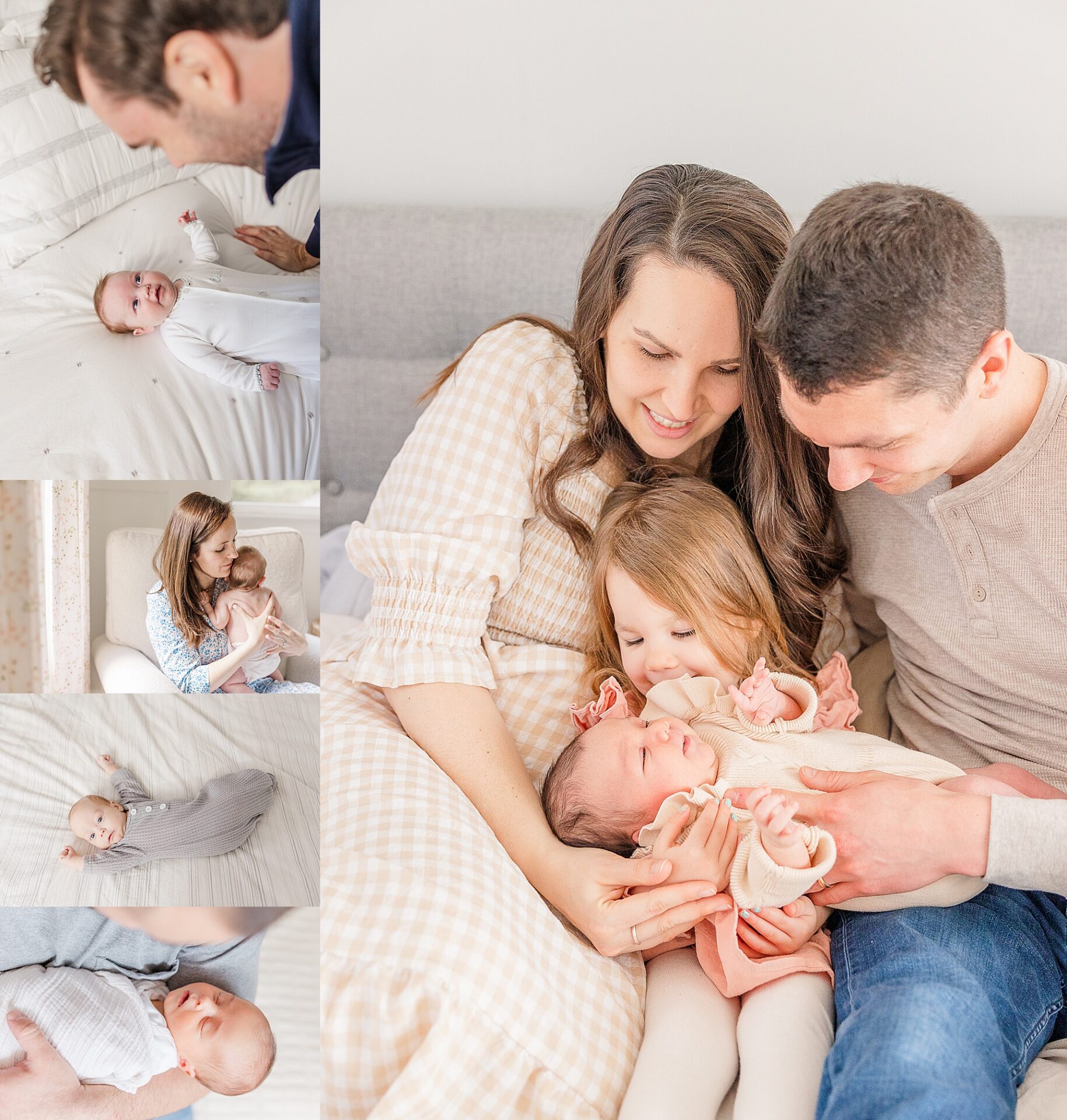 newborn photos with babies age 1-3 months with Sara Sniderman Photography in Natick Massachusetts