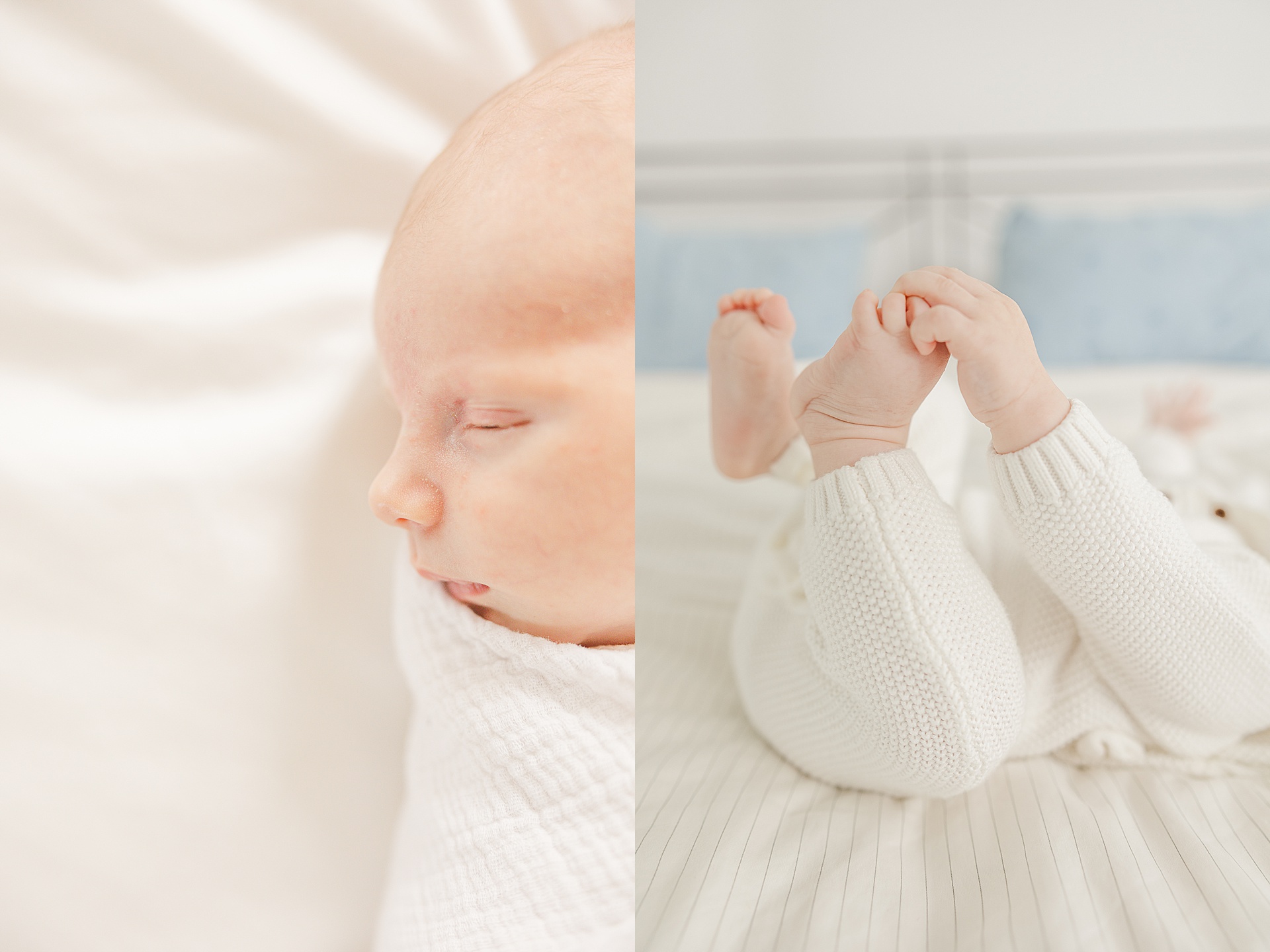 How to Pose Newborns for Photos | in home newborn photo session with Sara Sniderman Photography in Metro West Boston Massachusetts