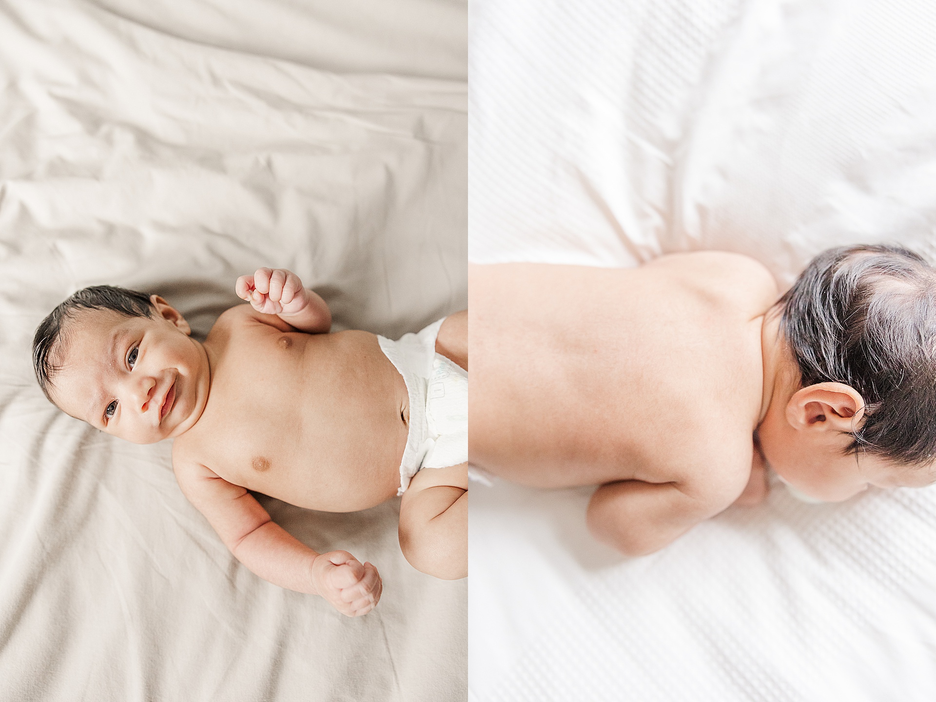 How to Pose Newborns for Photos | in home newborn photo session with Sara Sniderman Photography in Metro West Boston Massachusetts