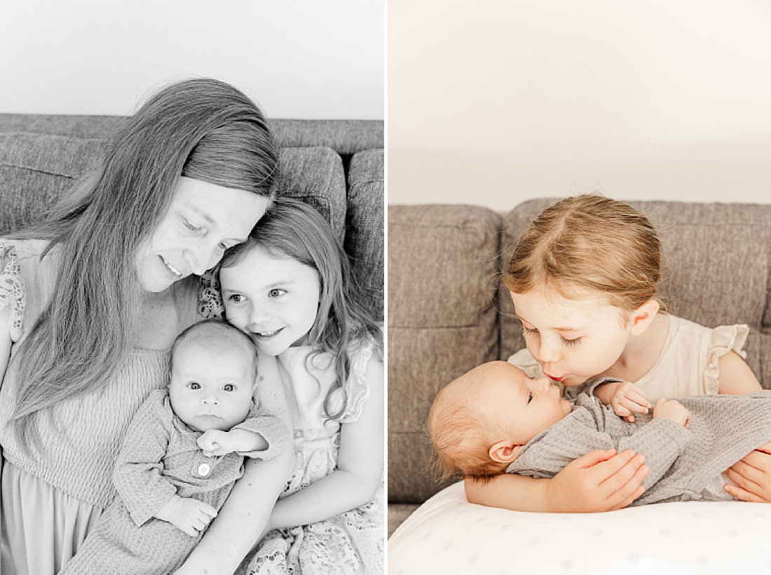in home newborn photography in Wayland massachusetts with Sara Sniderman Photography