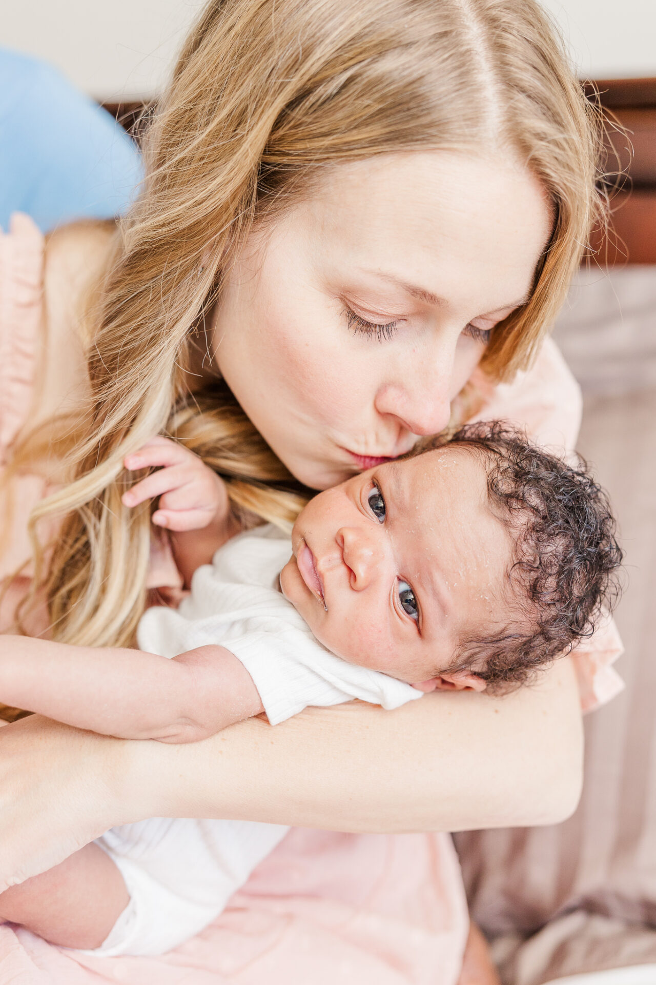 a very special lifestyle newborn photo session in Metro West Boston