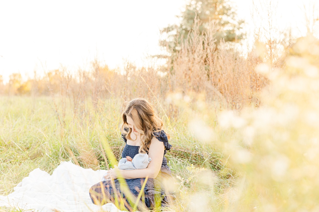 fall outdoor newborn photo session with Sara Sniderman Photography and Medfield State Hospital